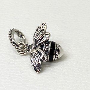 Authentic Pandora Charm Sparkling Queen Bee